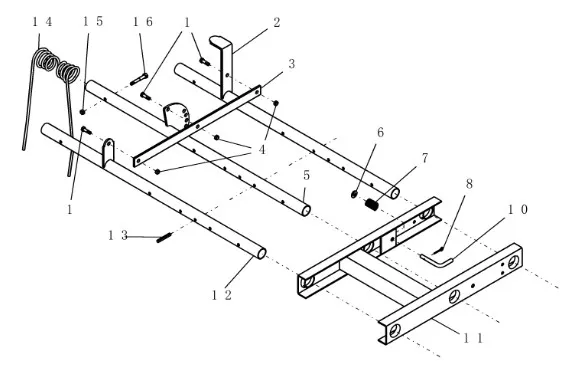 HM-633 - направляющая