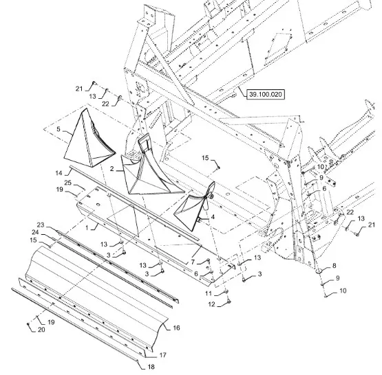 87701589 - крышка кожуха